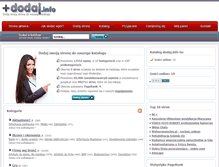 Tablet Screenshot of dodaj.info